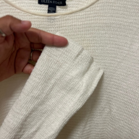 Eileen Fischer Womens Crew Neck organic Linen small - Picture 9 of 11